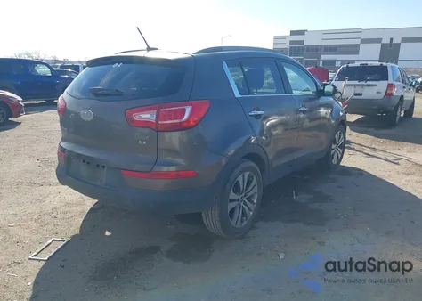 2013 Kia Sportage Ex from USA, damaged, VIN KNDPC3A25D7460937